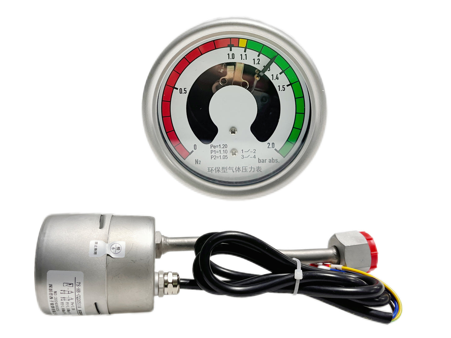 High Accuracy SF6 Gas Density Meter Environmentally Friendly with Alarm